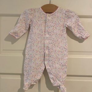 Kissy kissy newborn bunny footie